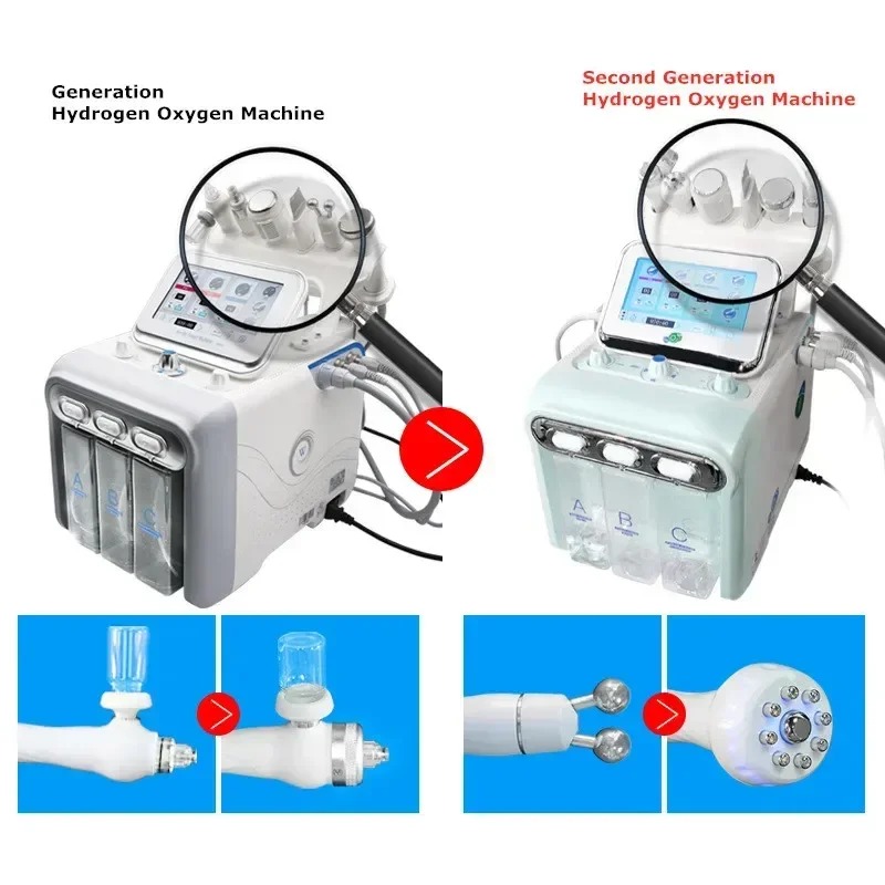 New Arrival 7 In 1 H2O2 Water  - Hydro Facial Machine 7 In 1 评论和价格