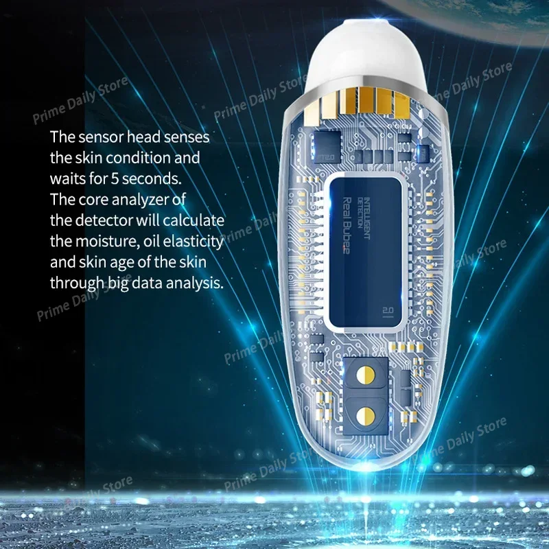 Real Bubee Skin Analyzer Digit - Skin Moisture Analyzer Digital Detector 评论和价格