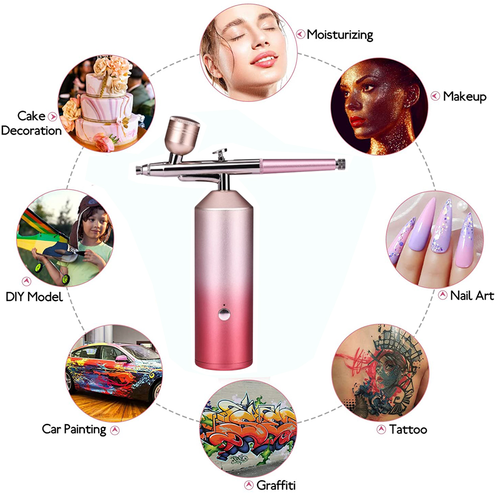 AOKO Oxygen Injector Air Compr - Oxygen Spray Gun Facial Injector 评论和价格