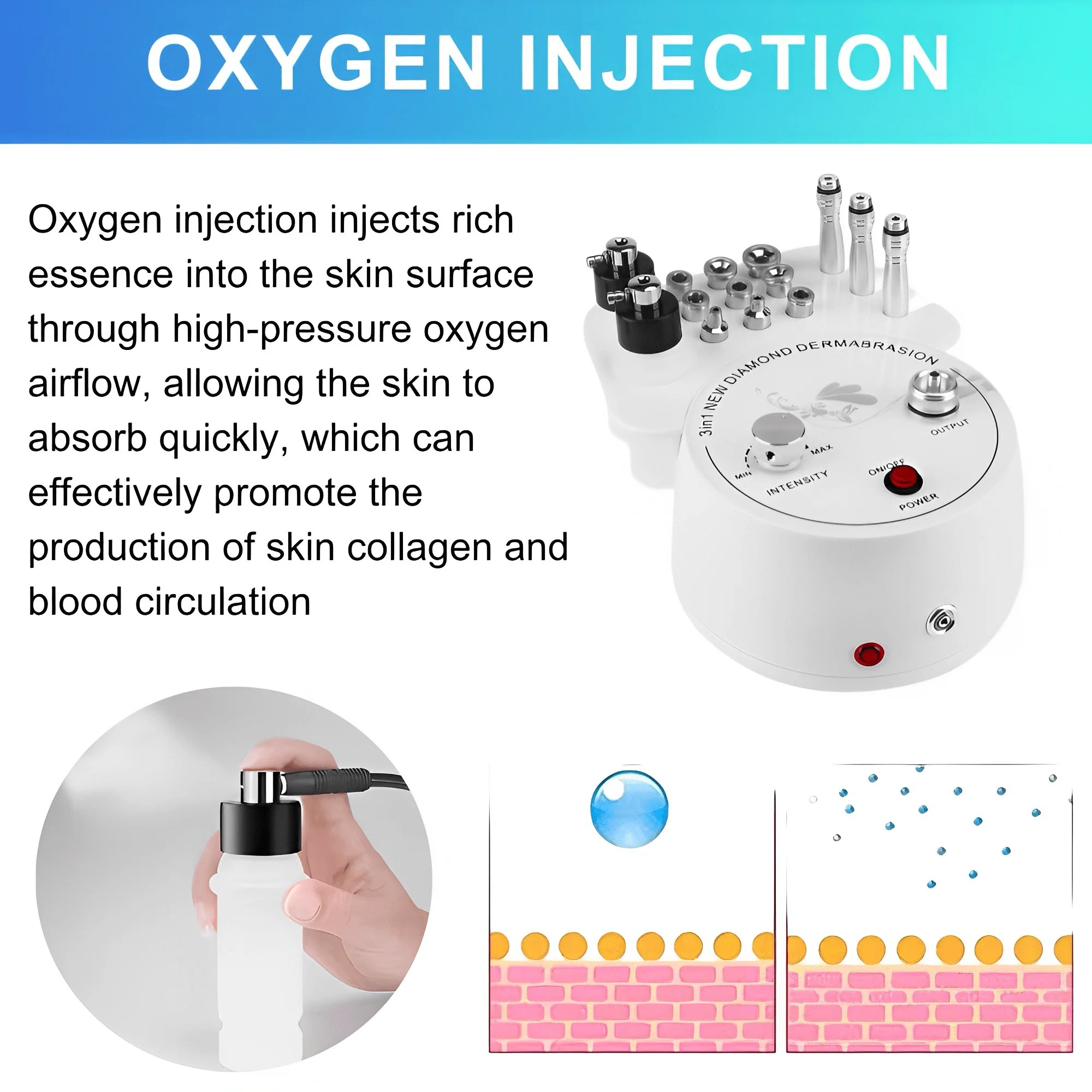 3 in 1 Diamond Microdermabrasi - Diamond Microdermabrasion Machine 3 In 1 评论和价格